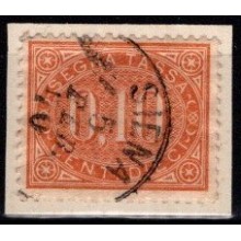 1869. Italien. Portomærke.